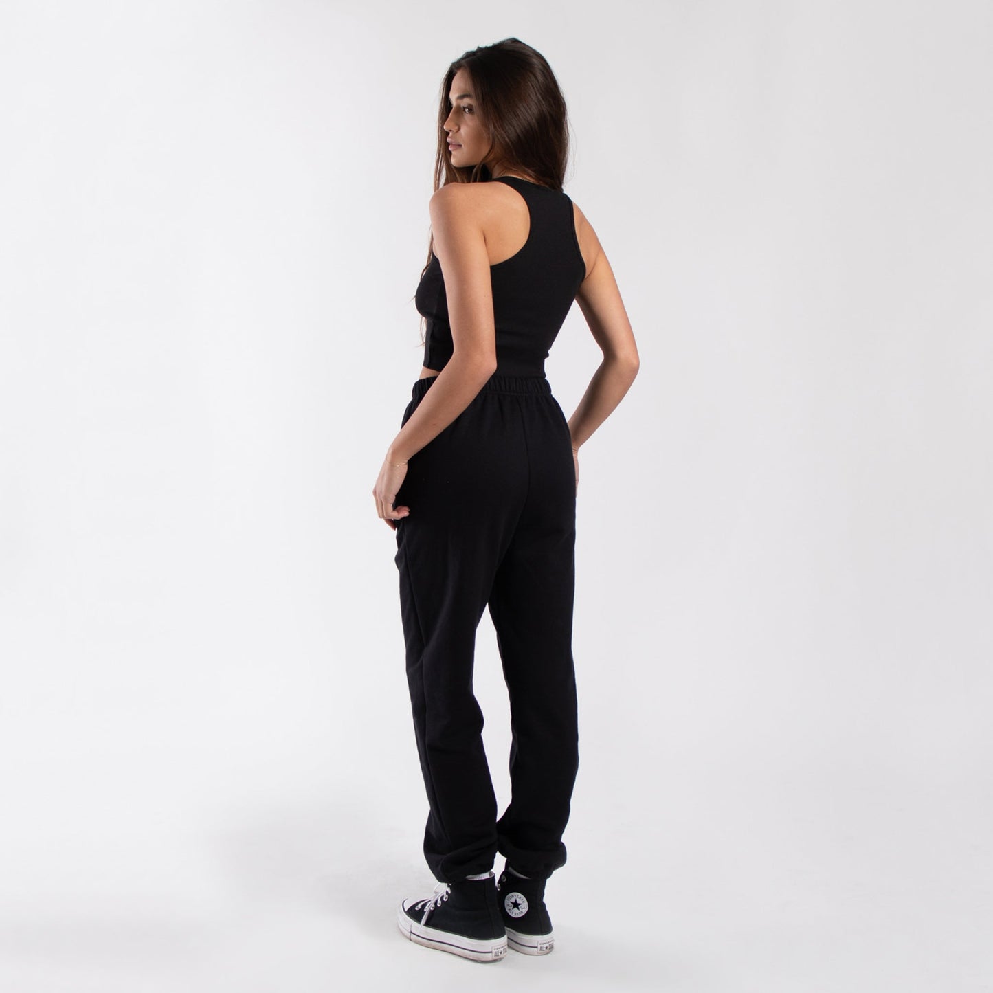 2x1 Ribbed Crop Tank
