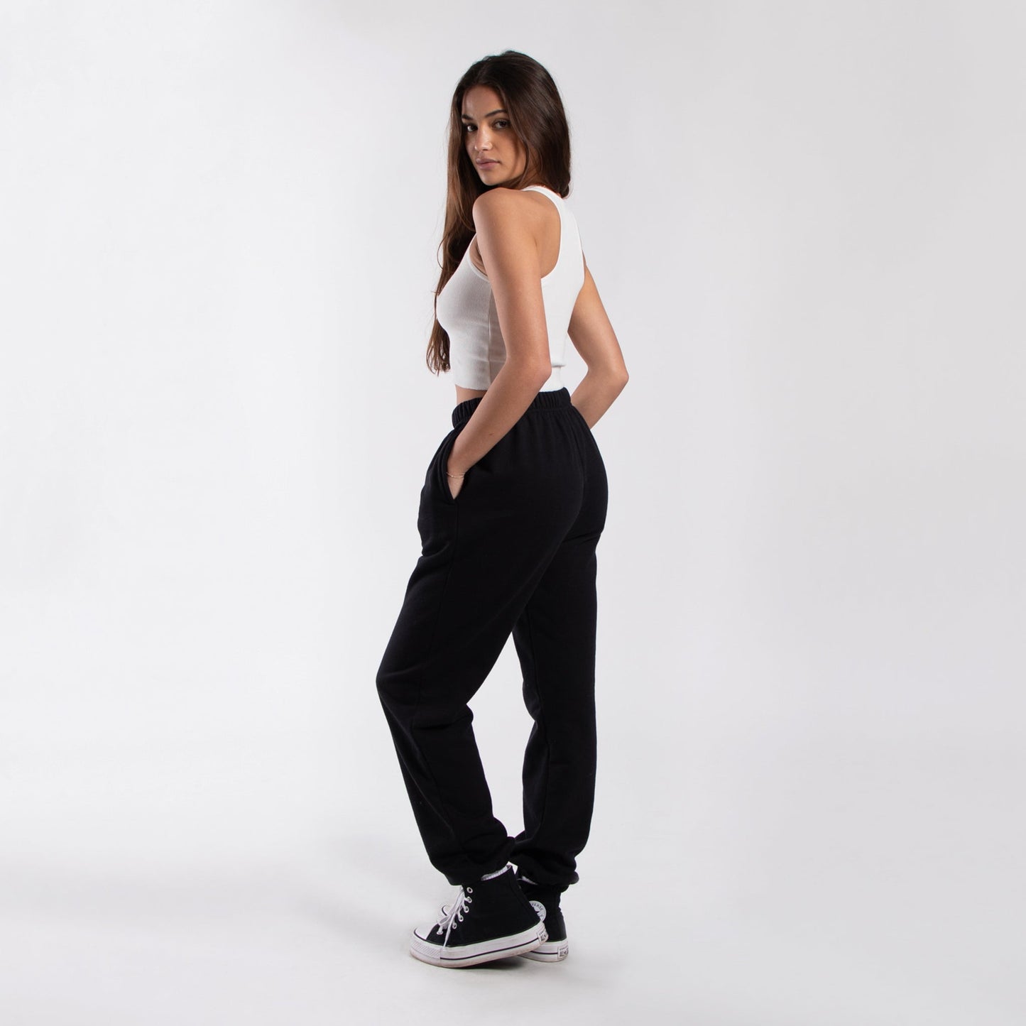 2x1 Ribbed Crop Tank