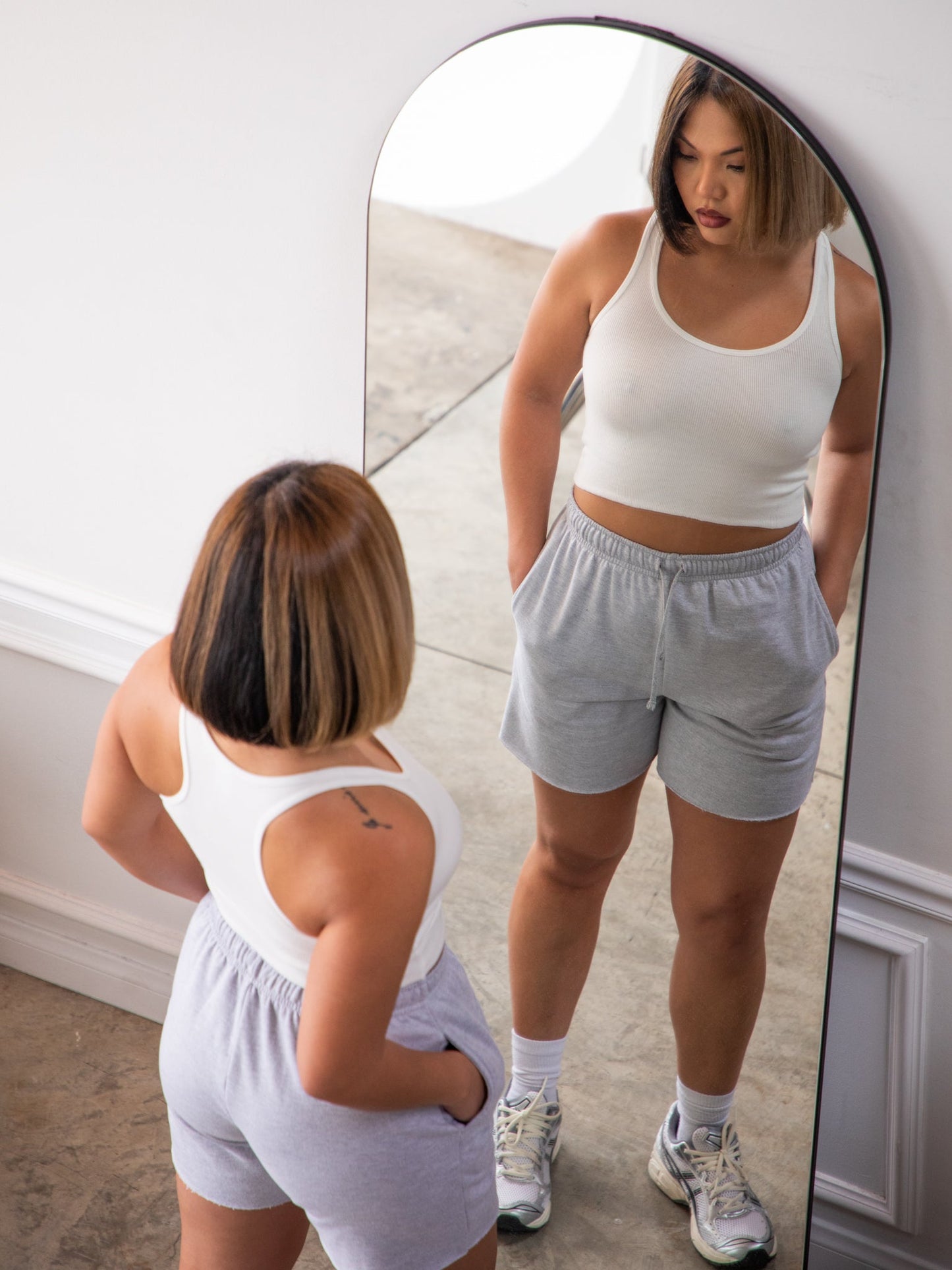 2x1 Ribbed Crop Tank