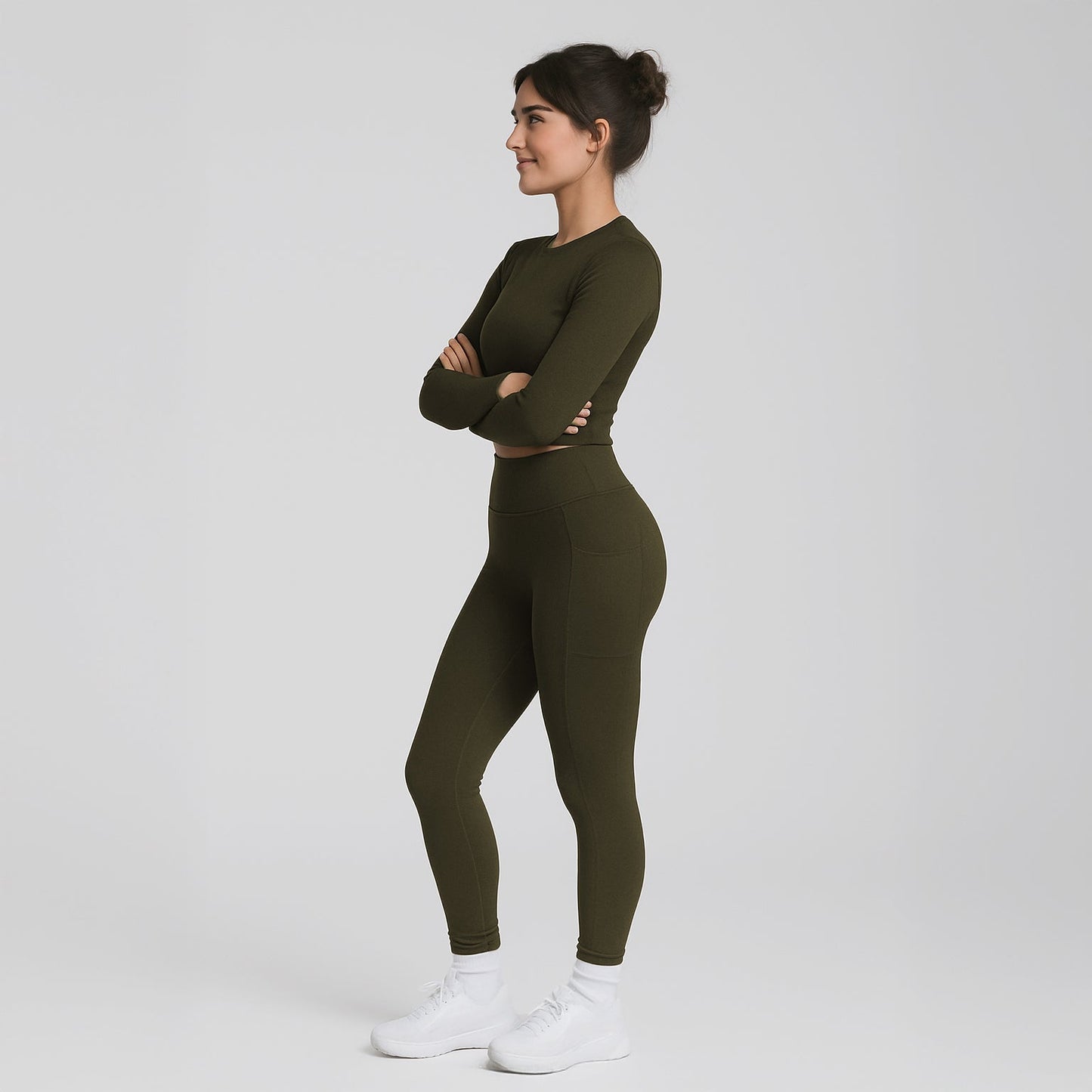 Seamless Pocket Athletic Leggings
