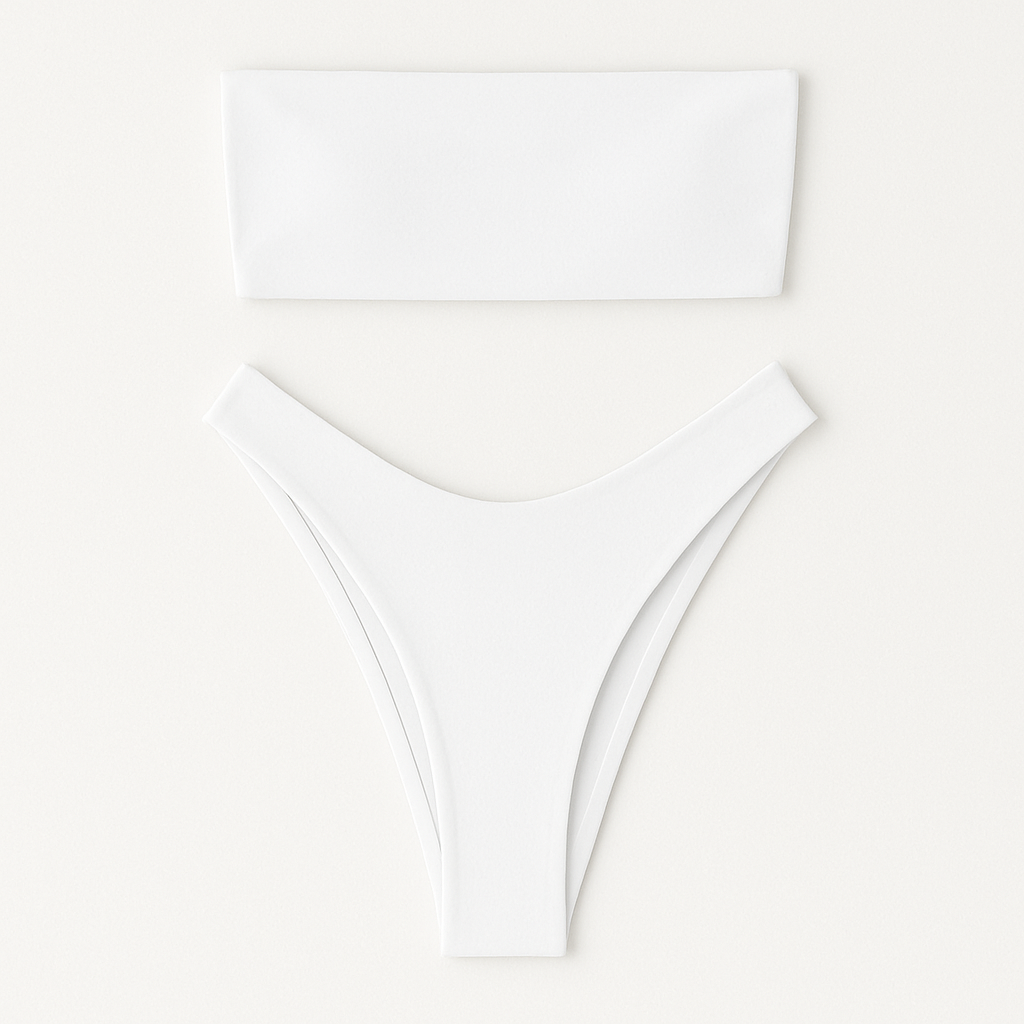 Two Piece Bandeau Swimsuit