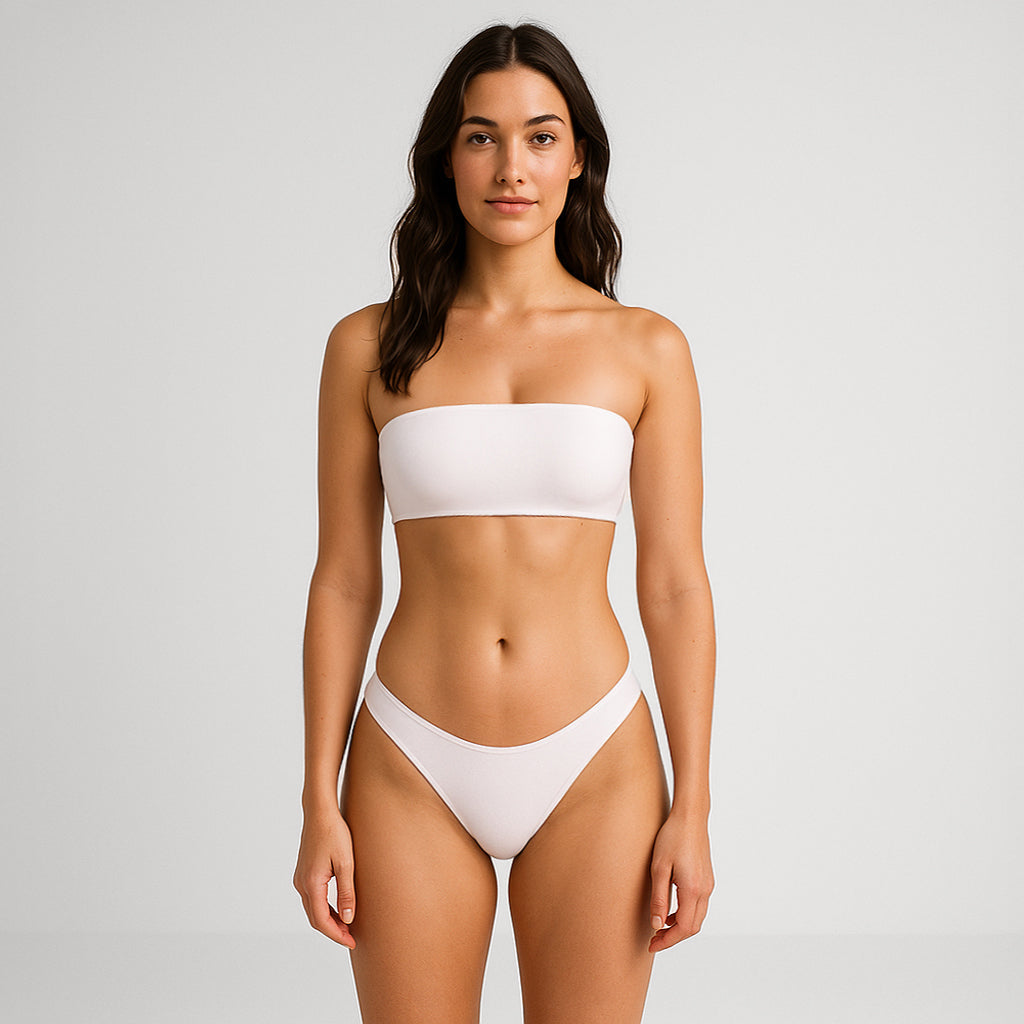 Two Piece Bandeau Swimsuit