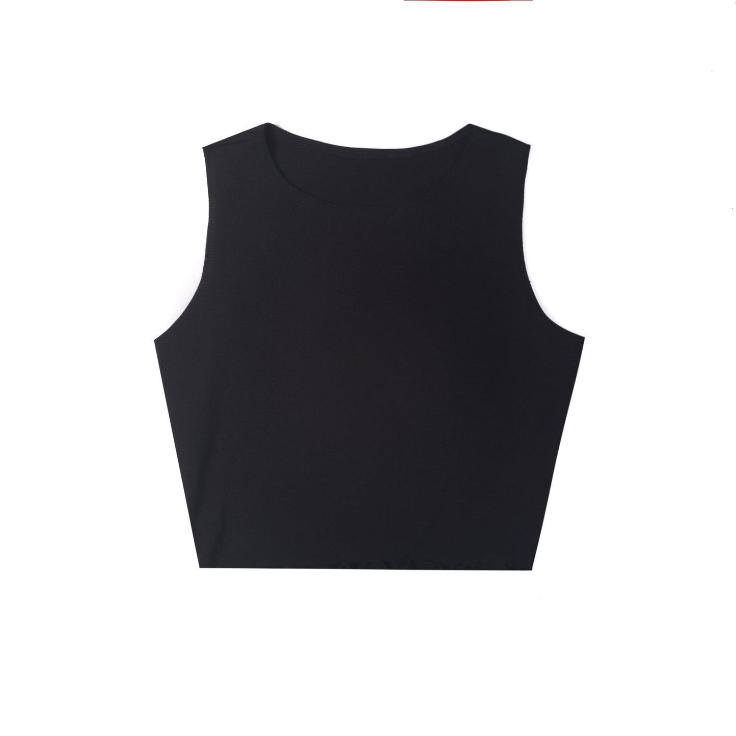 Cropped Formfitting Muscle Tank